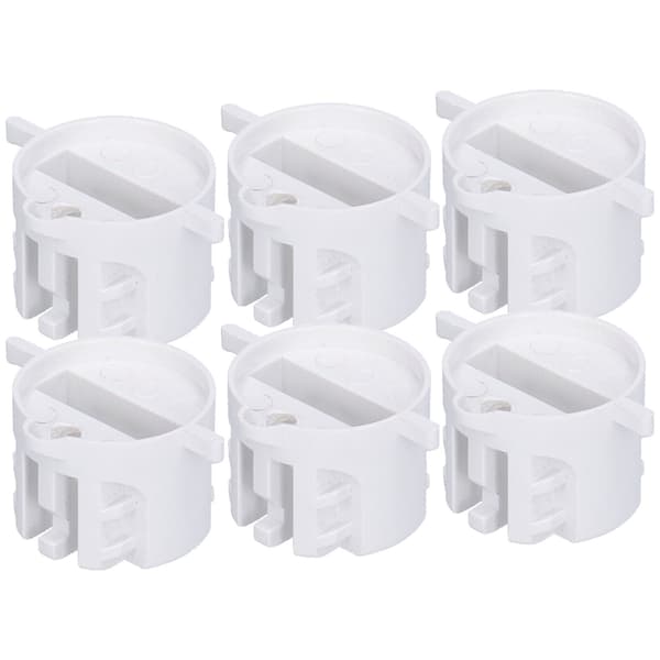 25 mm surfbräda svansroder slitsfot rep rund kopp fenpluggar med skruvar Nyckelnyckel blanc