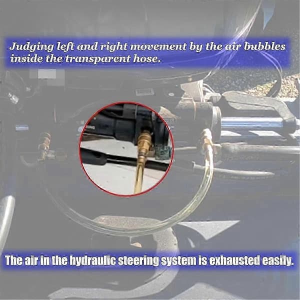 Boat Hydraulic Steering Bleed Kit Compatible with Seastar Compatible with All Outboards
