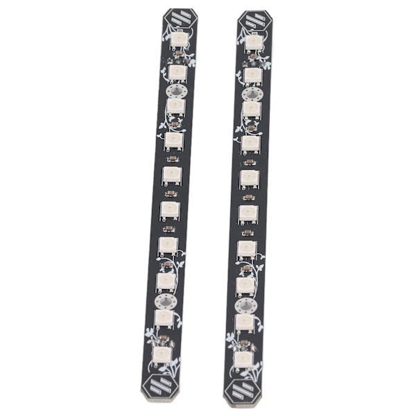 2 stk 158 ​​mm 3D-printer LED Light Bar DC5V RGB Farverig Light Bar Strip til VORON 0.1 0.2