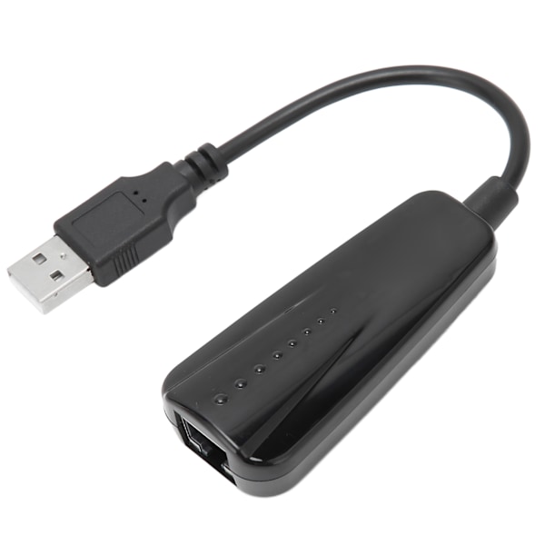 USB til Ethernet-adapter USB 2.0 til 10/100 Mbps Plug-in LAN-netværksadapter kompatibel med Windows til Linux til OS X