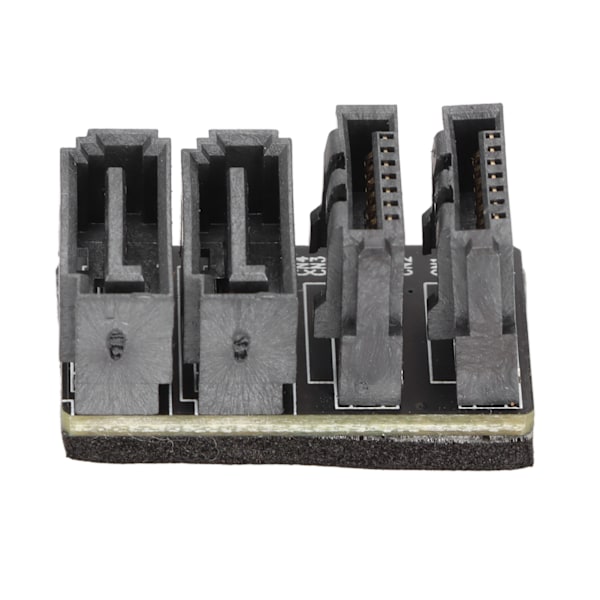 SATA 7Pin Dual Interface Båda sidorna 90 Degree 180 Degree Styrning 12G High Speed ​​Moderkort SATA 7Pin Dual Adapter För PH572 180 Degrees