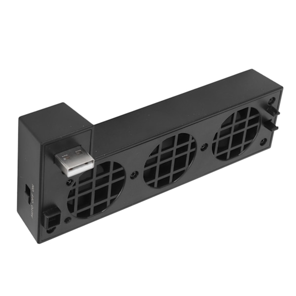 USB Køleblæser til Xbox One X Lav støj Effektiv Varmeafledning Spilkonsol Køleblæser med 3 Køleblæsere 5V 1A