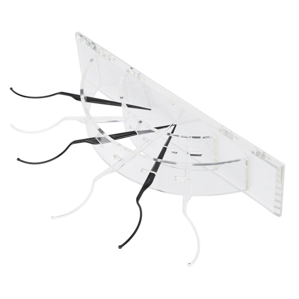 6st lösögonfransar Display Stick Hållare Applikatorverktyg 3D ögonfransförlängning Style Prova på Sticks
