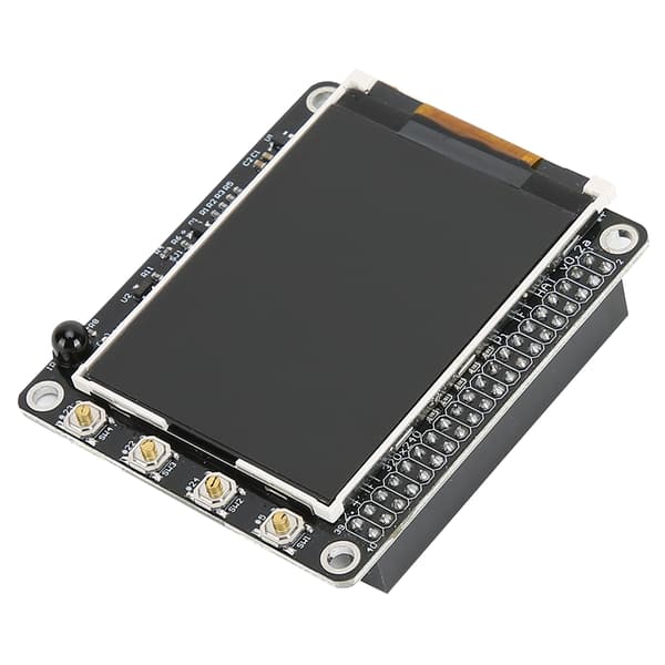 LCD-skjerm TFT Mini-display for Raspberry Pi 4B 3B 2b a 6 Knapper 2.4 tommer 320 x 240