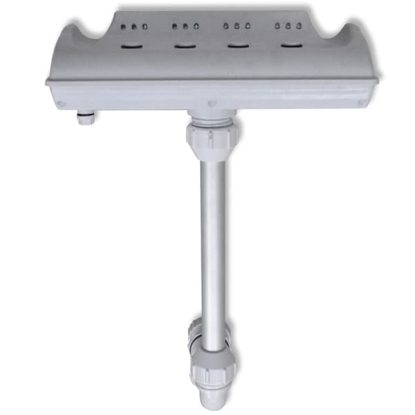 vidaXL Bassengtilbehør Foss LED-belysning Vit white