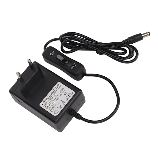 Foam Cutter Strömadapter 15V 2000mA Stark Plasitc Metal Wire Control Hot Wire Cutter Adapter 100‑240V EU-kontakt Max 30W