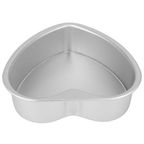 Hjerteformet Kageform Aluminiumlegering DIY Kageform Bageost Brødbakke Køkkenudstyr