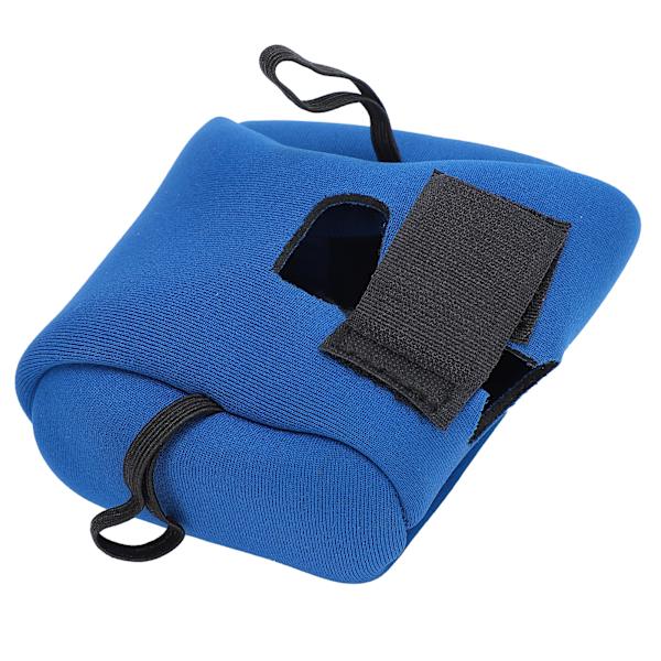 Polyester Baitcasting Hjul Cover Beskyttelsesetui AntiCollision Fiskehjul Opbevaringspose (blå)
