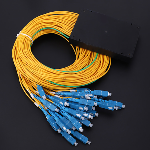Singlemode fiberoptisk splitter 1x32 PLC splittermodul med SC/UPC-grensesnitt