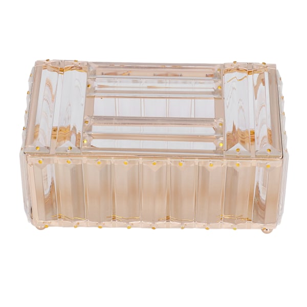 Tissues Box Guldpläteringsprocess Fint utförande Enkelt mode Multipurpose Tissue Storage BoxGold