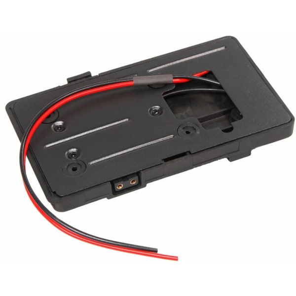 Bagerste batteripladeadapter til Sony V-shoe V-Mount V-Lock Power Bank til DSLR videokamera videolys