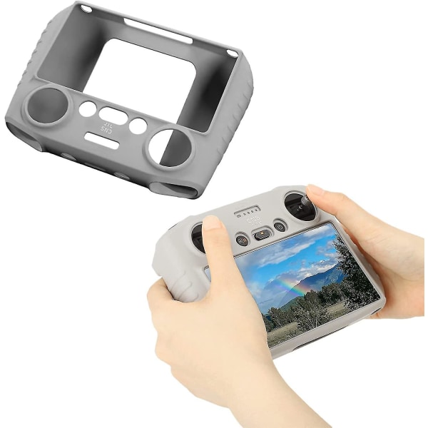 Rc Controller Skin Case til Dji Mini 3 Pro Mini 3 Pro Rc Controller Silikone beskyttelsescover Fjernbetjening solskærm til Dji Mini 3 Pro Controller Grey