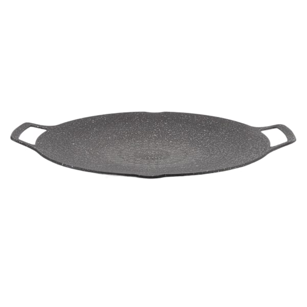 Koreansk BBQ-tallrik Barbecue Grill Non Stick Cirkulär Stekpanna för Hem Utomhus Spis Universal Typ 36cm