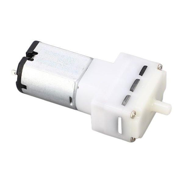 Mikroluftpumpe Mini Elmotor Miniatyr Vakuumbooster for Akvarium Oksygensirkulasjon Fiskedam DC3V