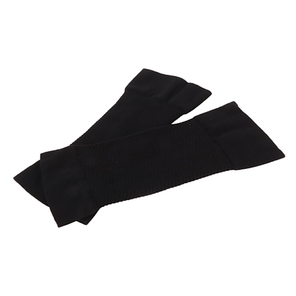 1 par armkompressionsärmar Elastisk bomull Mjuk textur arm slimming wrap-ärmar 480D