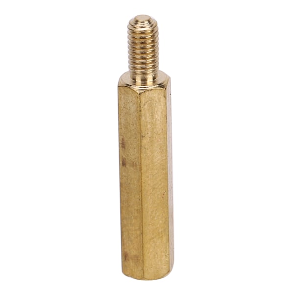 Standoff messingkobling M3 enkelhode sekskantsmutter Erstatningssatser for PCB Board M3 x 20 50 stk