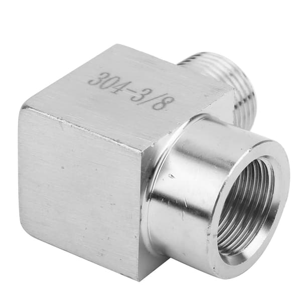 【NX】BSPP hun til han gevind albueforbindelse rørfitting adapter lynkobling til luftolie 3/8in