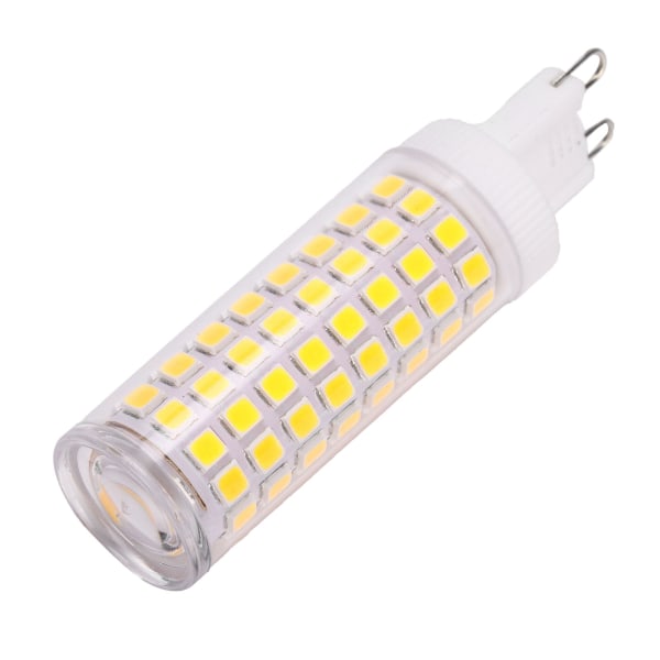 10W G9 Glødelampe 1000LM 100LED Bi Pin Glødelampe LED Maislampe for lysekrone 100-240VCold Hvit 6000-6500K