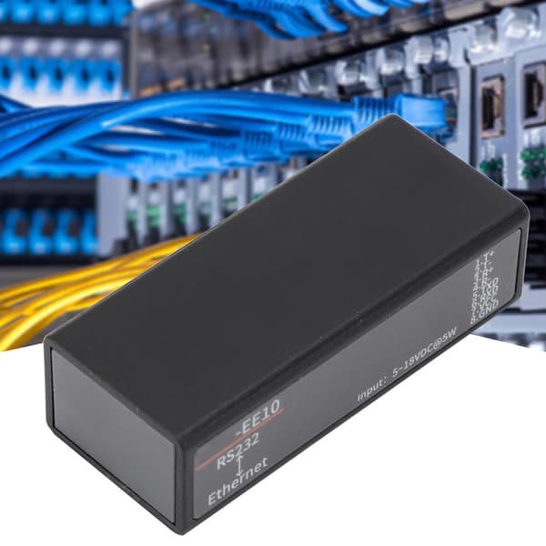 HF7111 Seriell Server RS232 til Ethernet DTU Kortmeldingskommunikasjonsmodul 5‑36VDC