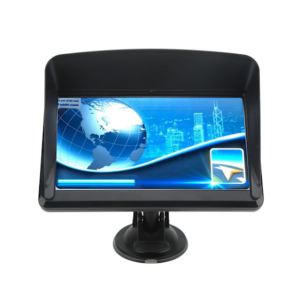 Universal 7-tommer bil GPS-navigator High Definition Touch Screen Navigation med montering til lastbil