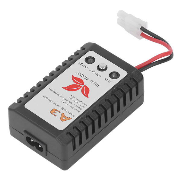 20W Smart batterilader med LED-indikator for 6V 7,2V 8,4V 9,6V NiMH NiCd batteripakke AC 110‑240V UK-kontakt