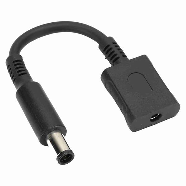 DC-strømadapterstik 4,5 x 3 mm hun til 7,4 x 5,0 mm han Passer kompatibel med HP