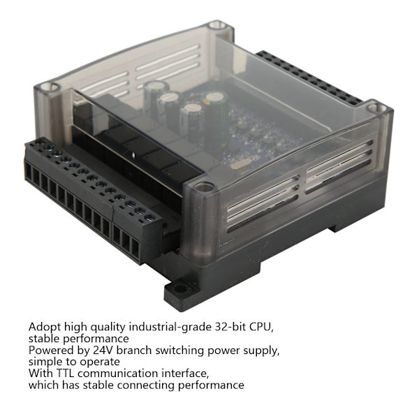Programmerbar Controller PLC Industrial Control Board 24V för Mitsubishi FX2N-20MR(BoardShell)