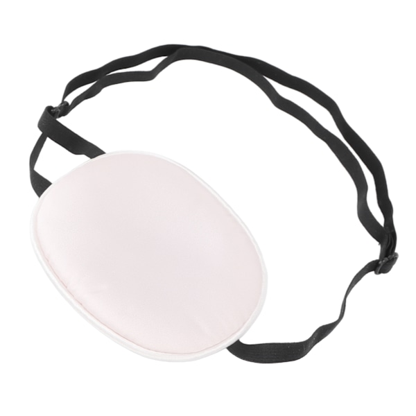 Amblyopia Eye Patch Silk Bomull Elastisk rem Heltäckande Ljusblockerande Strabismus Ögonkudde för vuxna Rosa