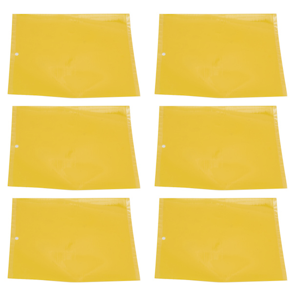 20st 20x15cm insektsfälla Ej giftig effektiv PVC gul flugfälla för växthusträdgård