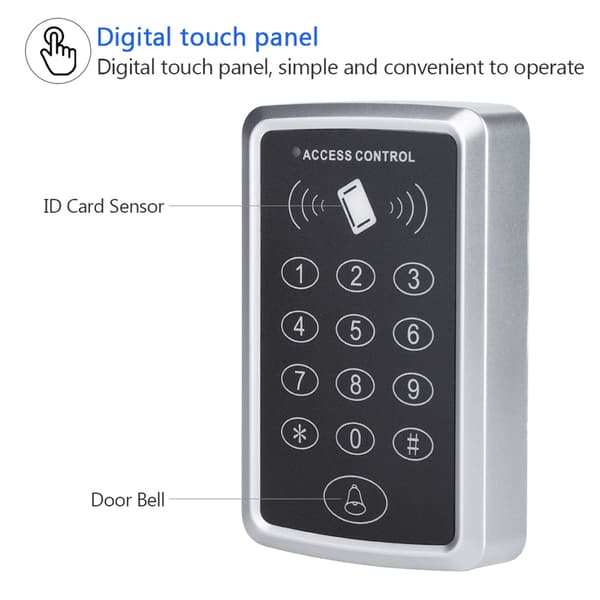【NX】Hjemmesikkerhet RFID Dør Adgangskontrollsystem