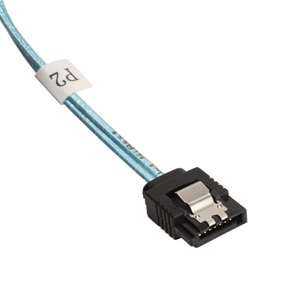 Mini SAS - 4 SATA -kaapeli 7-nastainen 12 Gbps tinaamaton kupari kultapinnoitettu liitin SFF 8087 - 4SATA -kaapeli pöytätietokoneen koteloon 0,5 metriä / 1,6 jalkaa