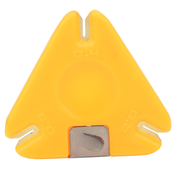 Fishing Coated Braid Stripper Tool Line Coated Remover Tool Line Cutter FisketillbehörOrange