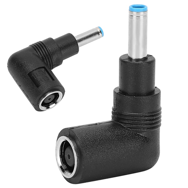 2st Vinklad Power Connector Laddaradapter 7,4x5,0mm till 4,5x3,0mm W/Pin för HP