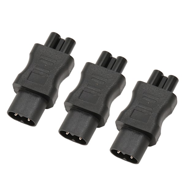 3st IEC320 C8 till IEC320 C5 nätadapter IEC320 hane C8 till hona C5 strömuttag Adapter för PDU-chassi UPS-uttag