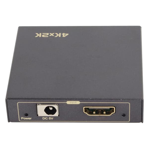 HD Multimedia Interface Extractor Version 1.4 4K 30Hz Fiber Optisk 5.1 3.5mm Output Lyd Extractor Konverter 100‑240V EU Stik
