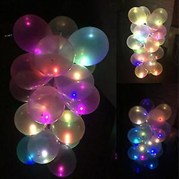 30 stk Mini Led-lys, Papirlanterner Lys Mini Led For Papirballonger Gjør-det-selv-modeller Festdekorasjon