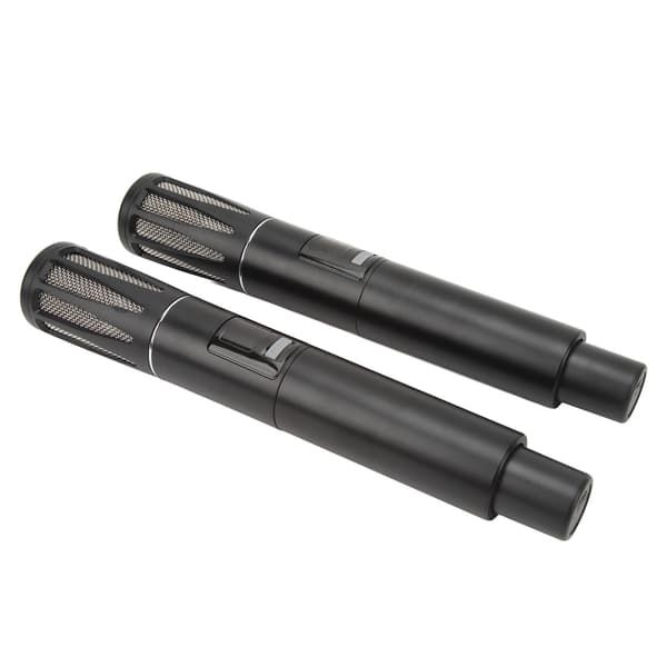 Professionel Trådløs Mikrofon Sort UHF Dynamisk Håndholdt Mikrofon til Performance Hjem