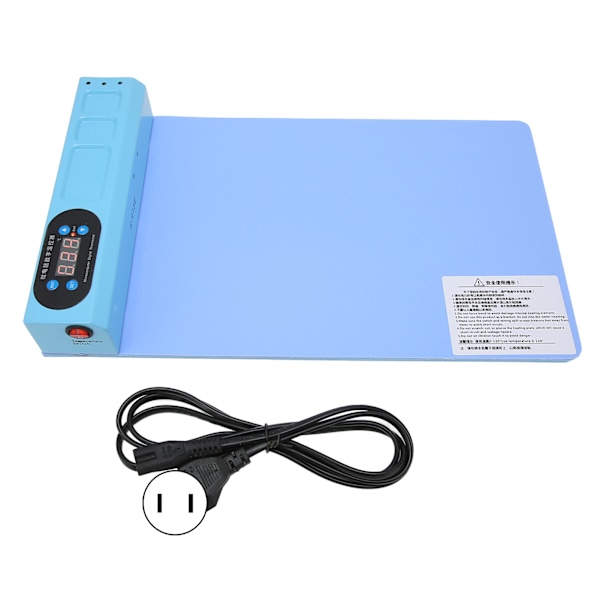 S-918E LCD Blue Screen Splitter Värme Stage Separator Pad för IPhone-skärm Byt ToolUS Plug 110‑220V