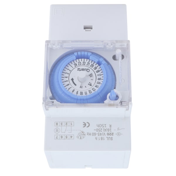 Mekanisk timer Automatisk 24 timers strømbryter for lavt strømforbruk for varmtvannsbereder Gatelys 220VAC