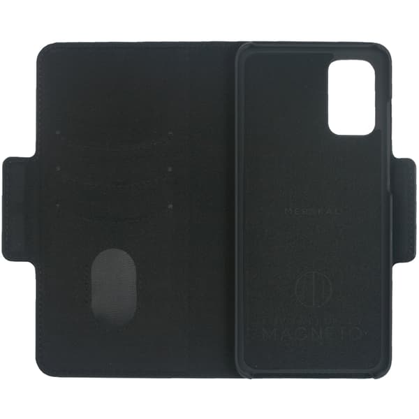 Kompatibel med Samsung S20 Plus Merskal Magnetisk Etui & Pung Sort Svart black