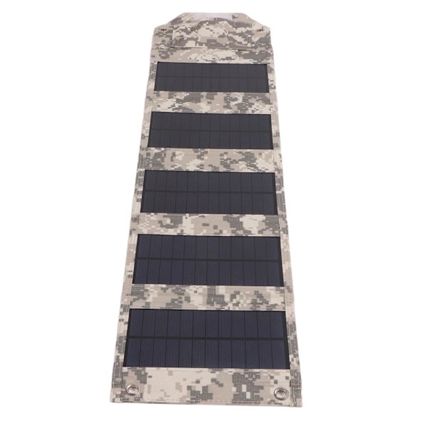 21W Solar Laddare 5V 3A Max Bärbar hopfällbar Solpanel Laddare för Camping IP67 Vattentät ETFE Power Emergency Panel SPB5Z B Kamouflage