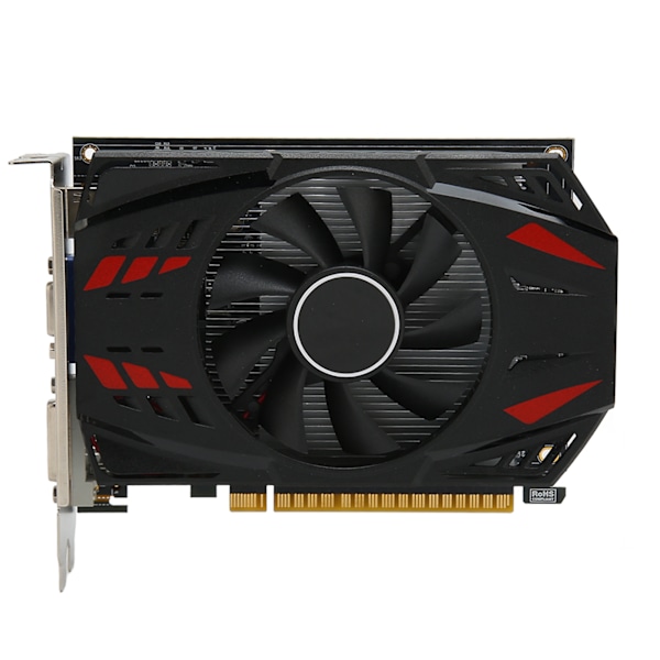 Gaming Grafikkort 2GB GDDR3 64bit PCIe1.1 X16 700MHz klocka Dubbel kylfläkt Desktop grafikkort för datorspel
