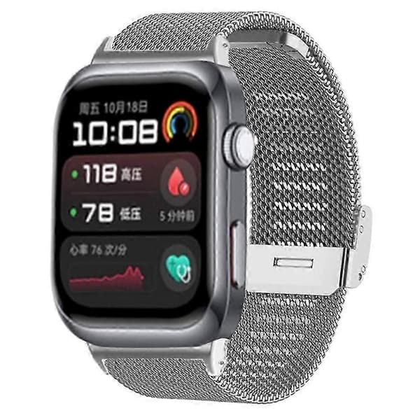 Til Huawei Watch D2 erstatningsurrem Milanese metalnet armbånd Multicolor Style B
