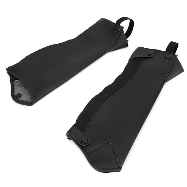 Ridning Half Chap Body Protector Utrustning för barn Superfiberläder Olika storlekCL