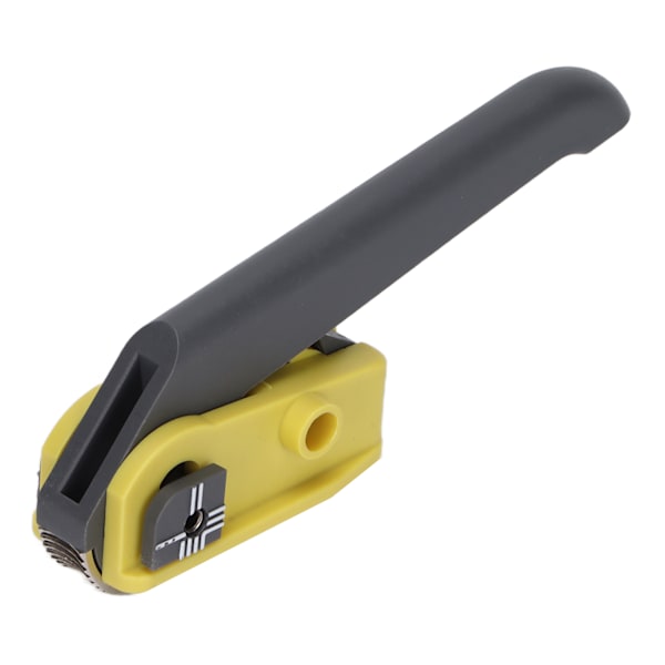 Optisk kabelavstripper Gul Grå Adapter Ergonomisk Robust Slitsterk dobbelbladet optisk kabelskjærer (KMSK)