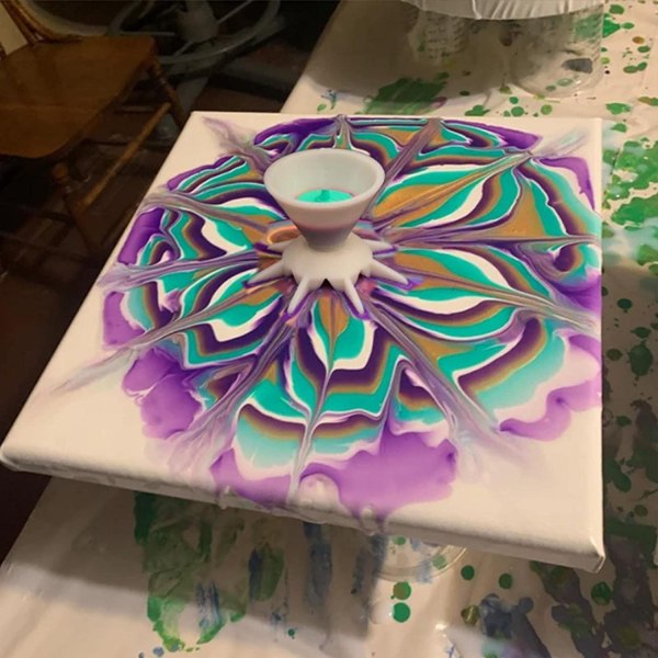 Split kopper til hældning af maling, DIY til fremstilling af malerartikler