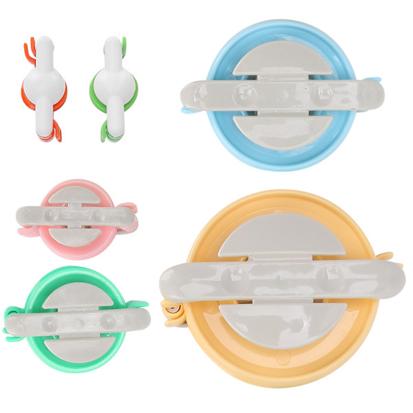 6st Fluff Ball Weaver Pompom Maker DIY Ullgarn Stickverktyg Handarbetstillbehör