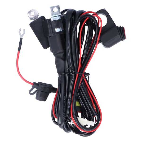 Motorsykkellysrelé Kontrollsele Spotlight 1V2 ledninger Gjenta bryter 3 kontrollerbare moduser