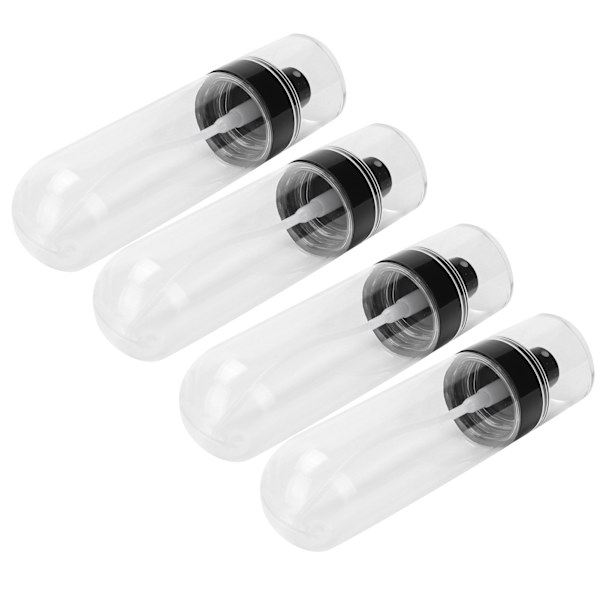 4 st sprayflaskor set Mini Bärbar plast Resor Tom påfyllningsbar behållare Dispenser 100ml
