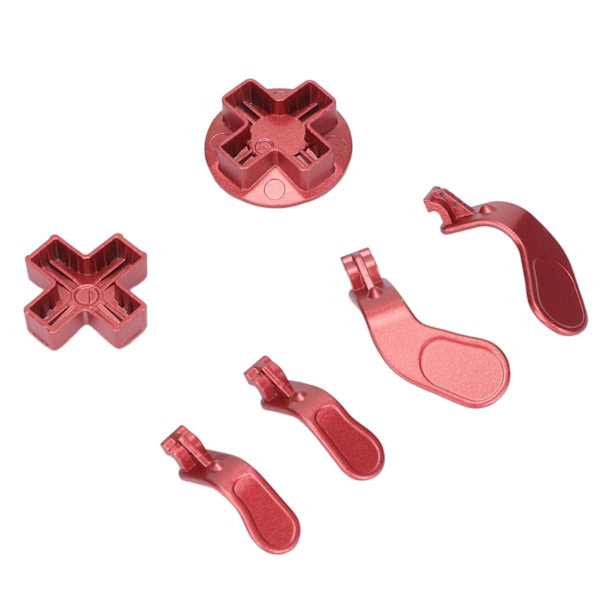 Rustfritt stål metall D-pute og padler Bytte av kontrolltilbehør for Xbox One Elite Series 2Red